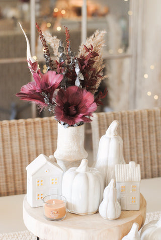 Autumn Hush - Vase & Dried Flowers