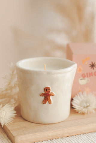 Paddywax - Bistro Ceramic Candle in Gingerbread