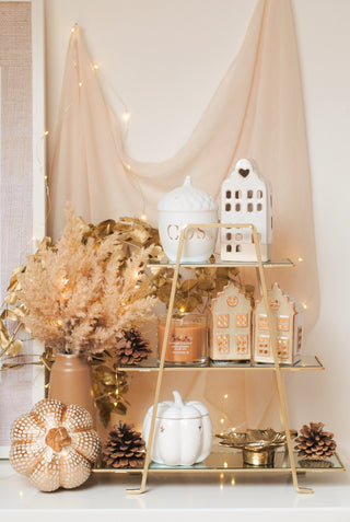 Gold Mirror Tray