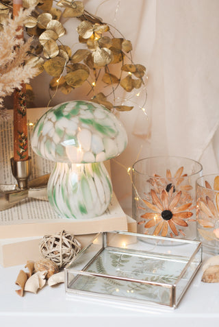 Fall Leaves Tealight Holder - Large
