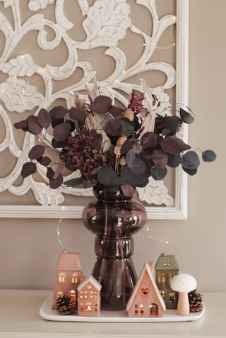 Eucalyptus Autumn Bouquet & Morgana Large Vase