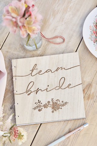 Team Bride Guestbook
