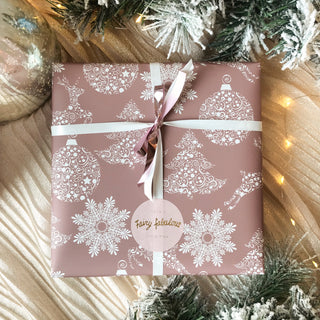 Inpakservice: Kerst Cadeaupapier (kies je papier - 9 keuzes)