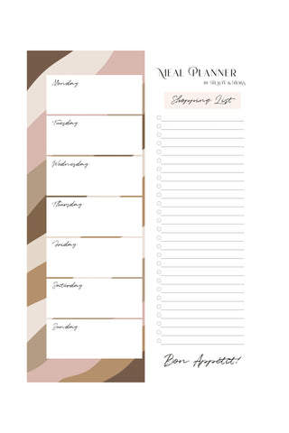 MEAL PLANNER (A5)