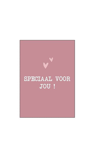 SPECIAAL VOOR JOU! (IN ROUGE) - ANSICHTKAART