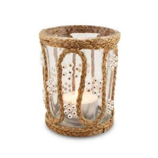 JUTE TEALIGHT HOLDER