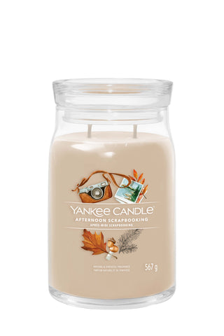 Yankee Candle - Afternoon Scrapbooking Large Jar