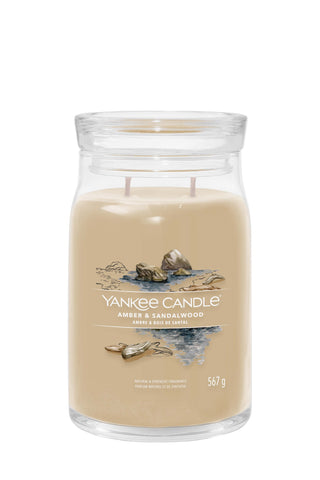 Yankee Candle - Amber & Sandalwood Signature Large Jar