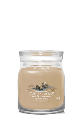 Yankee Candle - Amber & Sandalwood Signature Medium Jar