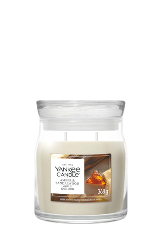 Yankee Candle - Amber & Sandalwood Medium Jar