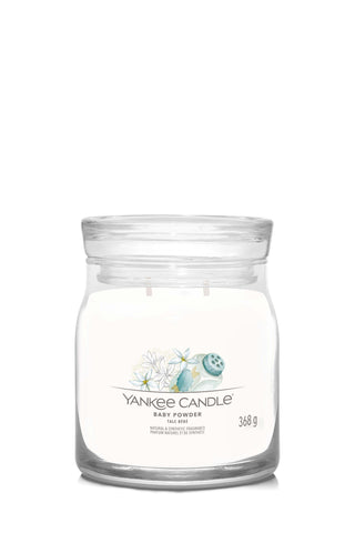 Yankee Candle - Baby Powder Signature Medium Jar