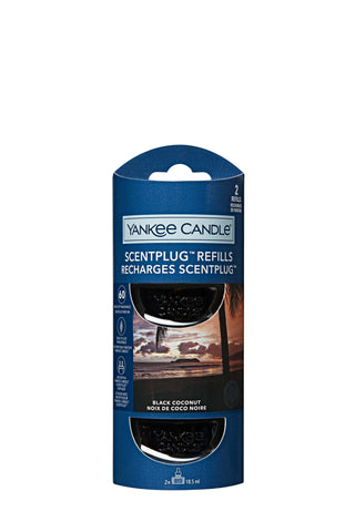 Yankee Candle - Black Coconut 2-Pack Scentplug Refill