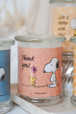 Snoopy - Thank You Candle