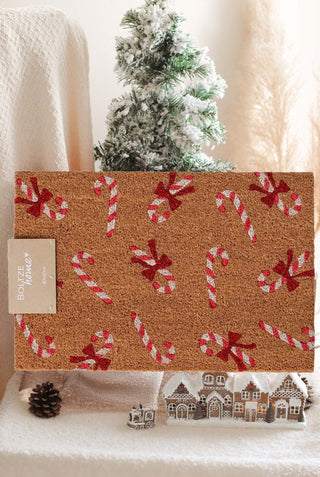 Candy Cane - Doormat