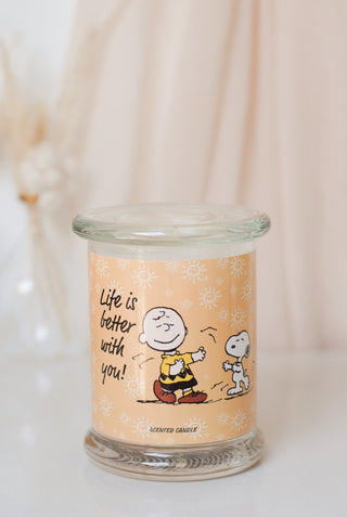 Snoopy - Life Is Better With You Candle