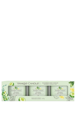 Yankee Candle - Cucumber Mint Cooler Mini Jar 3-Pack