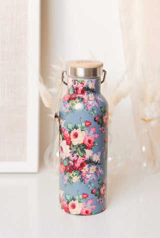 FLORAL - METAL WATER BOTTLE