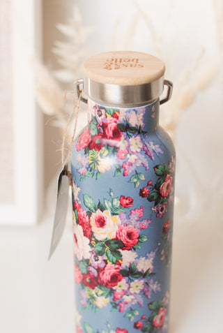 FLORAL - METAL WATER BOTTLE