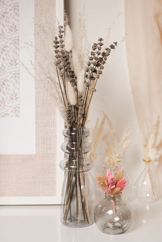 STACKABLE BUBBLE VASE - GREY