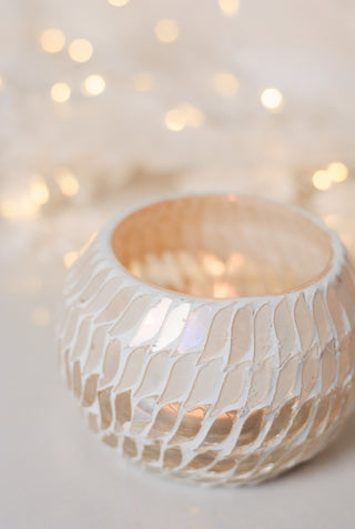 SHADES OF WINTER - TEALIGHT HOLDER