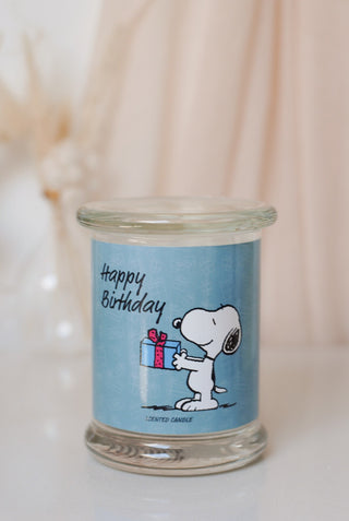 Snoopy - Happy Birthday Candle