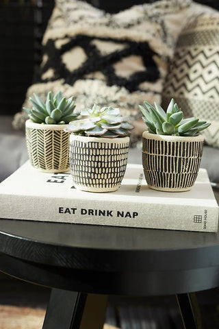 SCANDI MINI PLANTERS - SET VAN 3