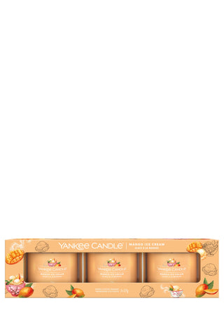 Yankee Candle - Mango Ice Cream Mini Jar 3-Pack