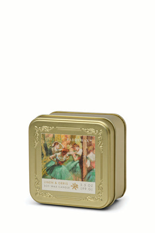 Paddywax - Impressionist Degas Tin in French Linen & Orris