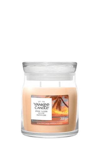 Yankee Candle - Pink Sands Glow Medium Jar