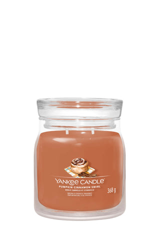 Yankee Candle - Pumpkin Cinnamon Swirl Medium Jar