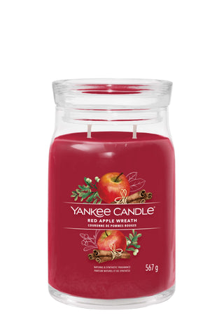 Yankee Candle - Red Apple Wreath Signature Large Jar