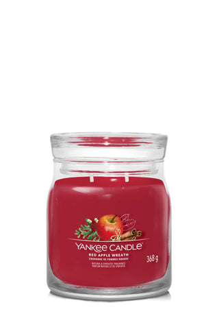 Yankee Candle - Red Apple Wreath Signature Medium Jar