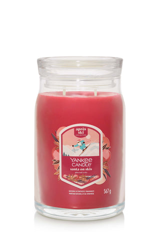 Yankee Candle - Santa on Skis Large Jar