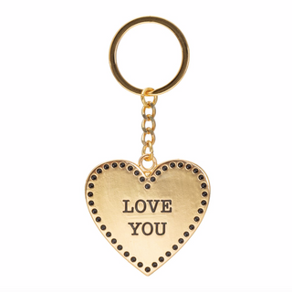 GOLD LOVE YOU SLEUTELHANGER