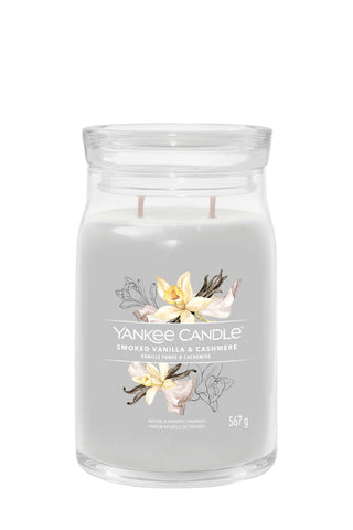 Yankee Candle - Smoked Vanilla & Cashmere Signature Large Jar