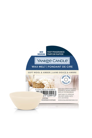 Yankee Candle - Soft Wool & Amber Wax Melt