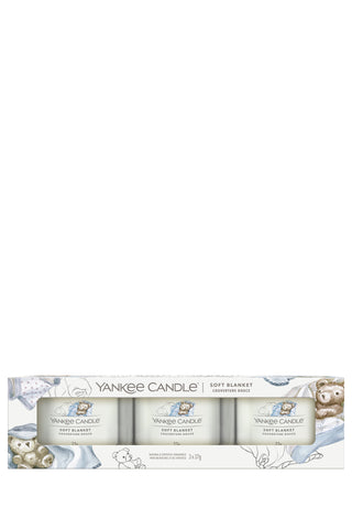 Yankee Candle - Soft Blanket Mini Jar 3-Pack